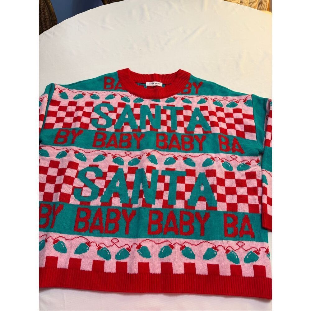 Grayson Threads Santa Baby Christmas Sweater Size XL